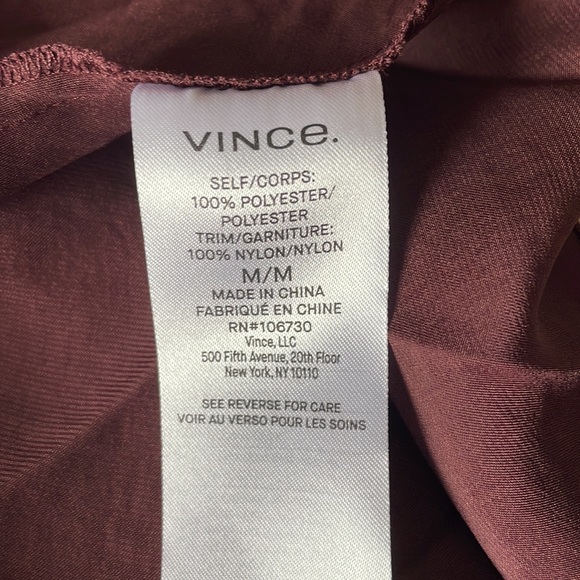 Vince. NWT lace trim pleated dress - Picture 4 of 7